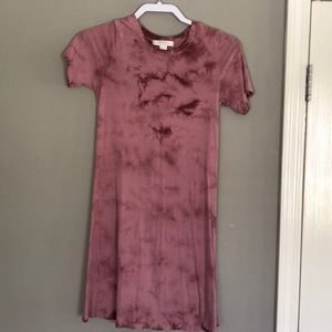 Forever21, S, tiedye ribbed babydoll dress NWOT
